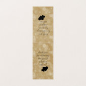 Elegant 1st Paper Wedding Jubileum Celebration Kaart (Binnenkant ongevouwen)