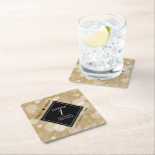 Elegant 1st Paper Wedding Jubileum Celebration Kartonnen Onderzetters (Insitu)