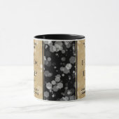 Elegant 1st Paper Wedding Jubileum Celebration Mok (Midden)