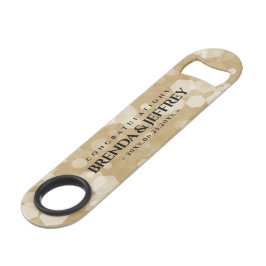 Elegant 1st Paper Wedding Jubileum Celebration Speed Flessenopener