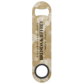 Elegant 1st Paper Wedding Jubileum Celebration Speed Flessenopener (Voorkant)