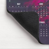 Elegant 2021-kalender voor tapijten | Mousepad Muismat (Hoek)