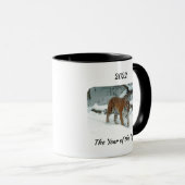 Elegant 2022 Jaar van de tijger Mok (Voorkant rechts)