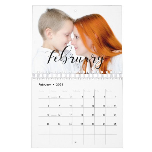 Elegant 2023 fotofamilie kalender (Feb 2026)