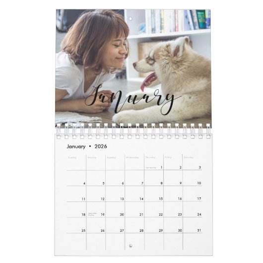 Elegant 2023 fotofamilie kalender (Jan 2026)