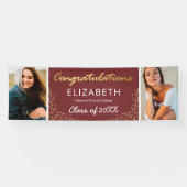 Elegant 2025 Afstuderen 2 Photo Banner (Horizontaal)