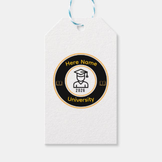 Elegant 2026 Graduate | Personalized Gold Seal Cadeaulabel