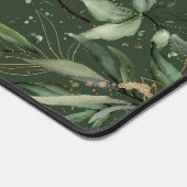 Elegant 2026 Kalender Eucalyptus Groen Goud Bureaumat (Hoek)