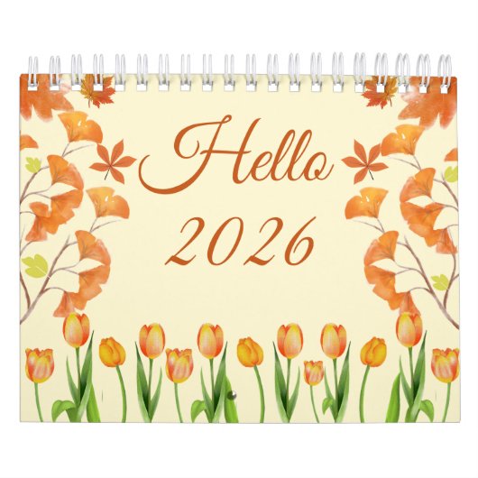 Elegant 2026 Quote Calendar Kalender (Hoes)