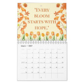 Elegant 2026 Quote Calendar Kalender (Mar 2027)