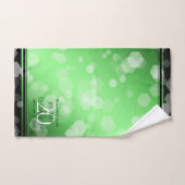 Elegant 20e smaragdgroen Jubileum Bad Handdoek (Handdoek)