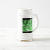 Elegant 20th 38th Emerald Wedding Jubileum Bierpul (Voorkant rechts)