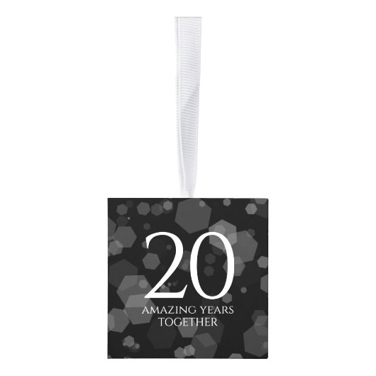 Elegant 20th Emerald Wedding Jubileum Decoratie (Rechts)