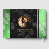 Elegant 20th Emerald Wedding Jubileum Gastenboek (Achterkant)