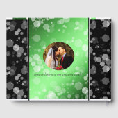 Elegant 20th Emerald Wedding Jubileum Gastenboek (Achterkant)