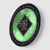 Elegant 20th Emerald Wedding Jubileum Grote Klok (Hoek)