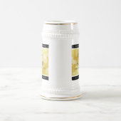 Elegant 21st Brass Wedding Jubileum Bierpul (Center)