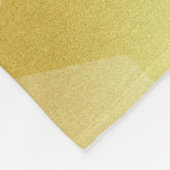 Elegant 21st Brass Wedding Jubileum Celebration Fleece Deken (Hoek)