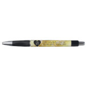 Elegant 21st Brass Wedding Jubileum Celebration Pen (Voorkant)