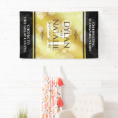 Elegant 21st Brass Wedding Jubileum Celebration Spandoek (Insitu)