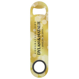 Elegant 21st Brass Wedding Jubileum Celebration Speed Flessenopener