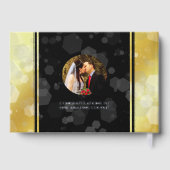 Elegant 21st Brass Wedding Jubileum Gastenboek (Achterkant)