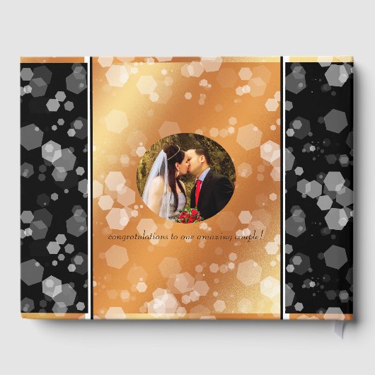 Elegant 22e Copper Wedding Jubileum Gastenboek (Achterkant)