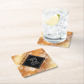 Elegant 22e Copper Wedding Jubileum Kartonnen Onderzetters (Insitu)