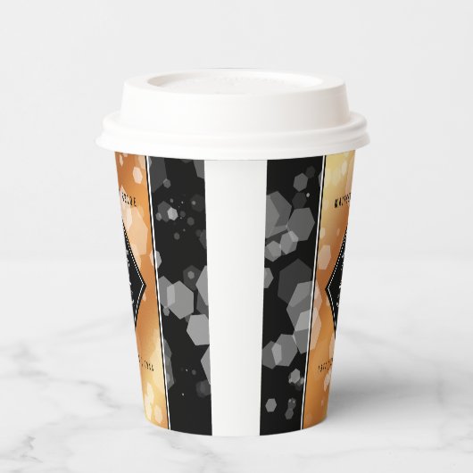 Elegant 22e Copper Wedding Jubileum Papieren Bekers (Links)