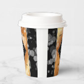 Elegant 22e Copper Wedding Jubileum Papieren Bekers (Rechts)