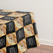 Elegant 22e Copper Wedding Jubileum Tafelkleed (Voorbeeld)