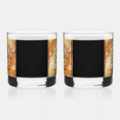Elegant 22e Copper Wedding Jubileum Whisky Glas (Links)