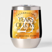 Elegant 23rd Imperial Topaz Wedding Jubileum (Voorkant)