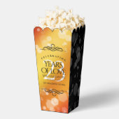 Elegant 23rd Imperial Topaz Wedding Jubileum Bedankdoosjes (Popped)