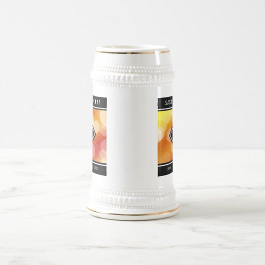 Elegant 23rd Imperial Topaz Wedding Jubileum Bierpul (Center)