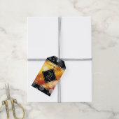 Elegant 23rd Imperial Topaz Wedding Jubileum Cadeaulabel (Met Touw)
