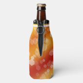 Elegant 23rd Imperial Topaz Wedding Jubileum Flesjeskoeler (Fles Achterkant)