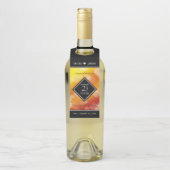 Elegant 23rd Imperial Topaz Wedding Jubileum Flessenhanger (Op fles)