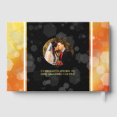 Elegant 23rd Imperial Topaz Wedding Jubileum Gastenboek (Achterkant)