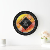 Elegant 23rd Imperial Topaz Wedding Jubileum Grote Klok (Huis)