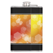 Elegant 23rd Imperial Topaz Wedding Jubileum Heupfles (Achterkant)