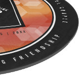 Elegant 23rd Imperial Topaz Wedding Jubileum Snijplank (Hoek)