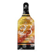 Elegant 23rd Imperial Topaz Wedding Jubileum Snijplank (Voorkant)