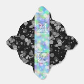 Elegant 24th Opal Wedding Jubileum Bedankdoosjes (Uitgevouwen)