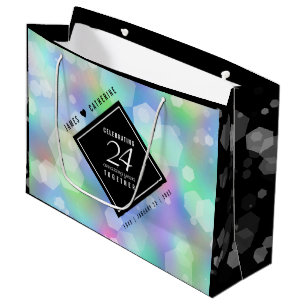 Elegant 24th Opal Wedding Jubileum Celebration Groot Cadeauzakje