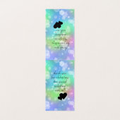 Elegant 24th Opal Wedding Jubileum Celebration Kaart (Binnenkant ongevouwen)