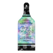 Elegant 24th Opal Wedding Jubileum Celebration Snijplank (Voorkant)