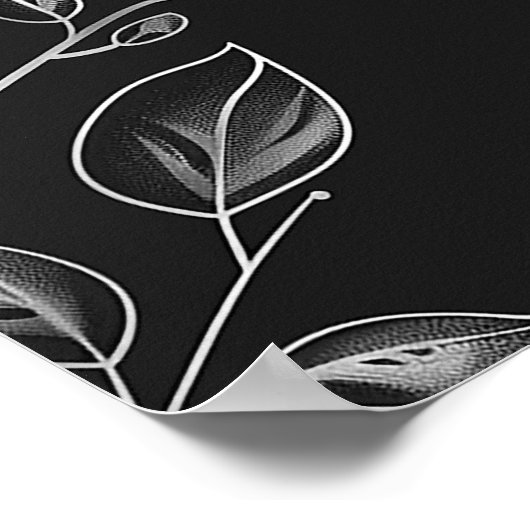 Elegant 25e bruiloft Jubileum welkomstbord Poster (Hoek)