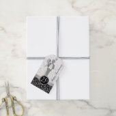 Elegant 25e Jubileum Cadeaulabel (Met Touw)