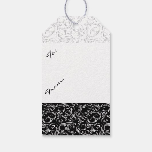 Elegant 25e Jubileum Cadeaulabel (Achterkant)